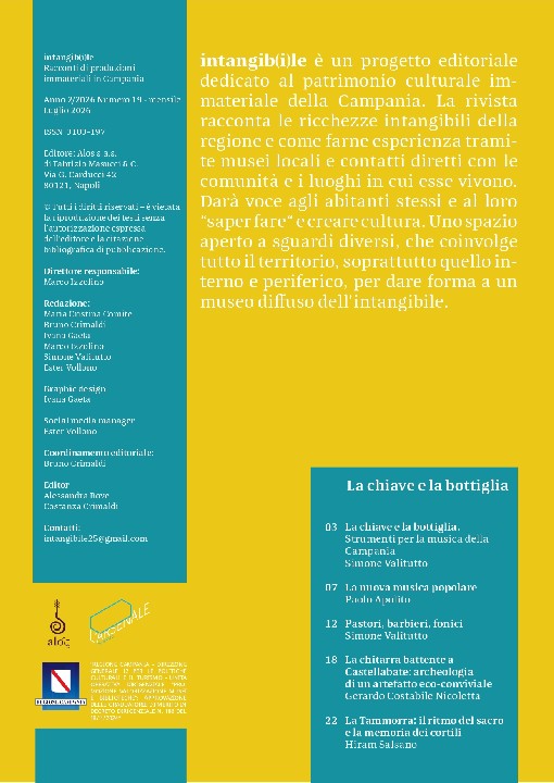 Ingrandisci intangib(i)le n. 19 LUGLIO 2026